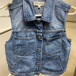 Madwell the jean vest